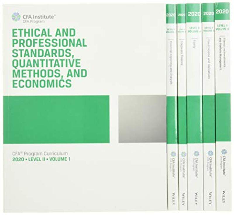 

CFA Program Curriculum 2020 Level II Volumes 16 Box Set by Robert National Semiconductor Corporation Pease-Paperback