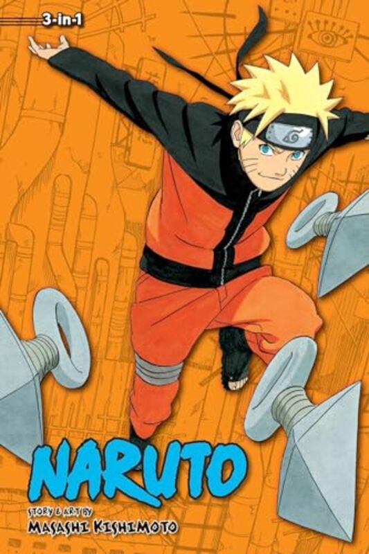 Naruto 3In1 Edition Vol 12 By Masashi Kishimoto -Paperback