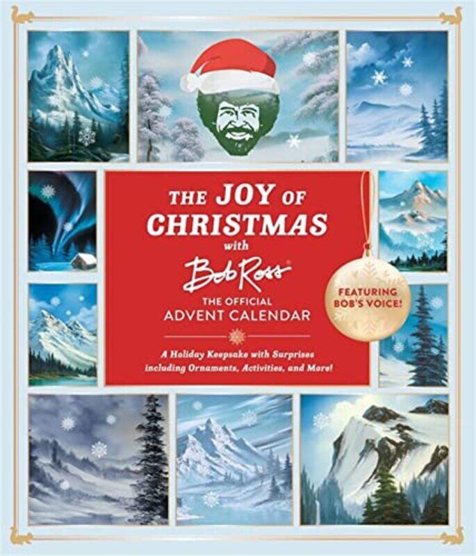 

Joy Of Xmas W Bob Ross Off Advent Calen By Running Press - Hardcover