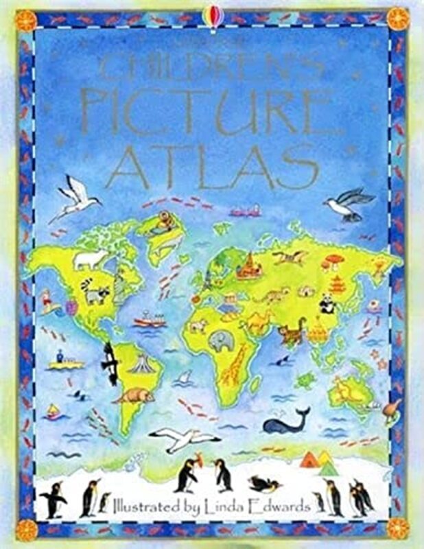 The Usborne Childrens Picture Atlas By Ruth Brocklehurst Hardcover