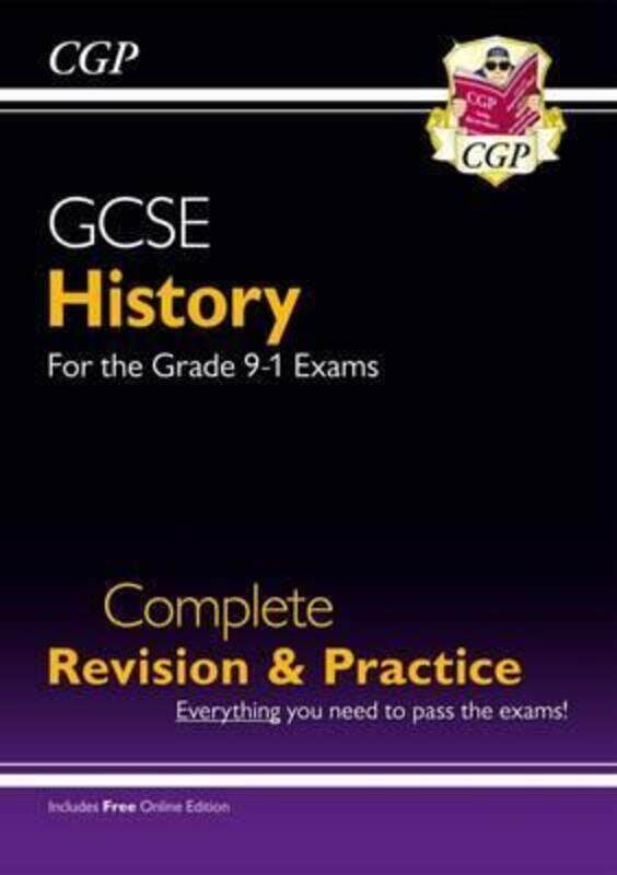 

GCSE History Complete Revision & Practice - for the Grade 9-1 Course (with Online Edition),Paperback, By:CGP Books - CGP Books