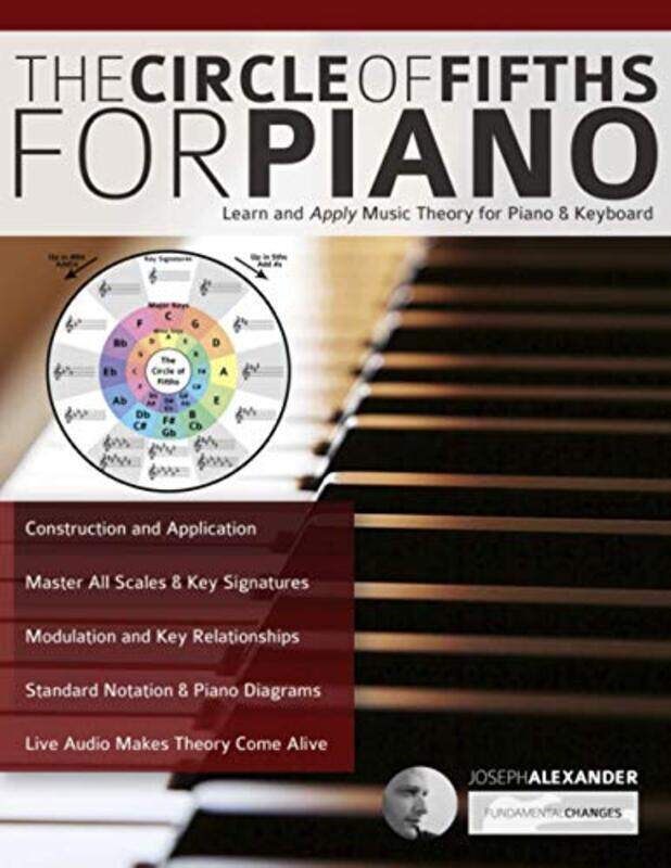 

The Circle of Fifths for Piano: Learn and Apply Music Theory for Piano & Keyboard , Paperback by Alexander, Joseph