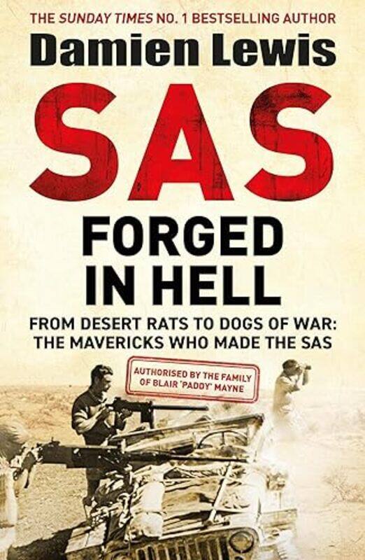 

SAS Forged in Hell by Damien Lewis-Paperback