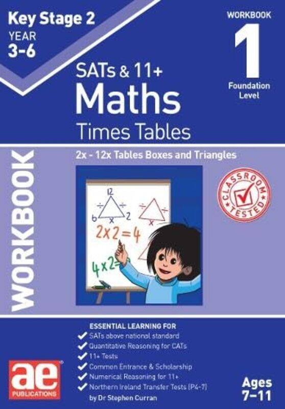 

KS2 Times Tables Workbook 1 by Dr Stephen C Curran-Paperback