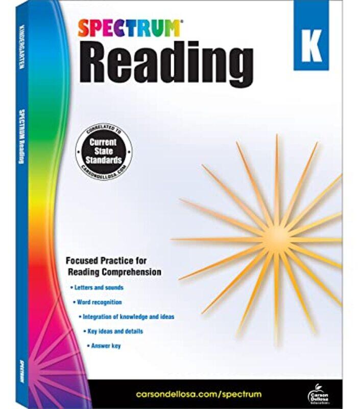

Spectrum Reading Workbook Grade K by Spectrum-Paperback