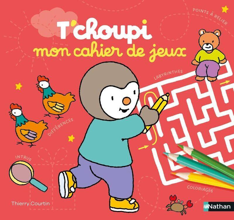 

Tchoupi Mon Cahier De Jeux By Courtin Thierry - Paperback