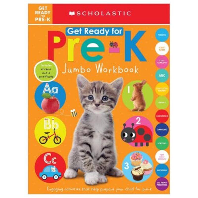 

Giant Workbk Get Ready For Prek By Prek - Paperback