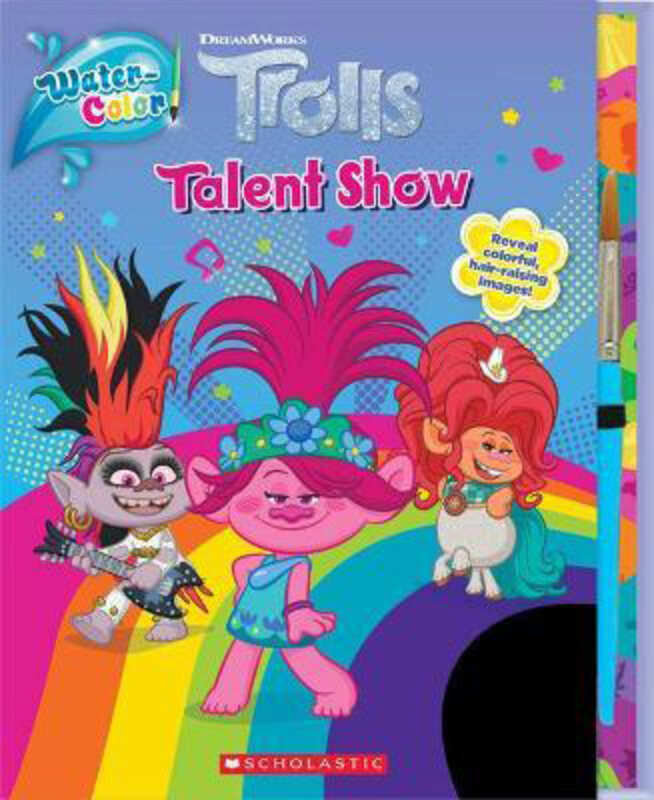 

Trolls: Water-Color! Talent Show (Trolls: Paint with Magic), Hardcover Book, By: Reika Chan