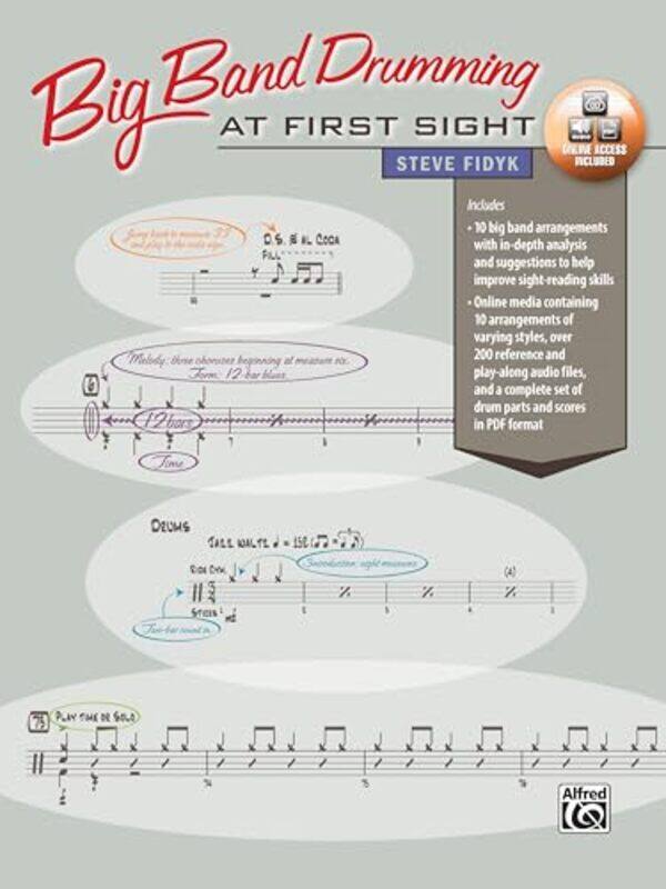 

Big Band Drumming At First Sight Bk And Cd By Fidyk Steve - Paperback