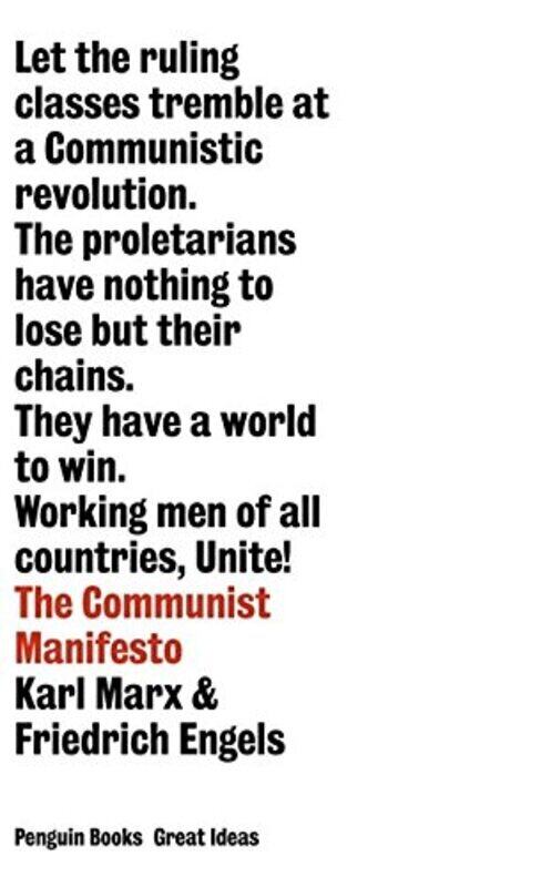 

Penguin Great Ideas : The Communist Manifesto, Paperback, By: Karl Marx