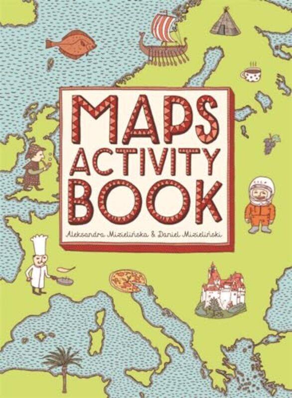 

Maps Activity Book By Aleksandra Mizielinska - Paperback