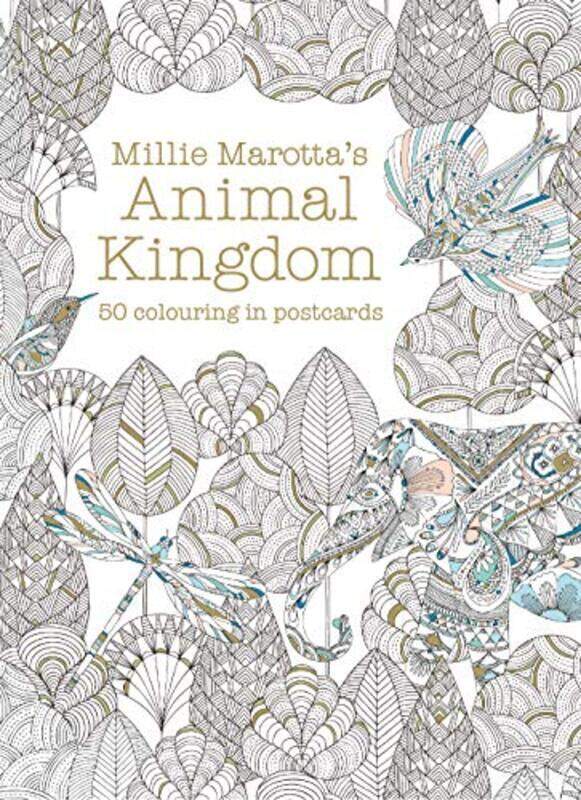 

Millie Marottas Animal Kingdom Postcard Box 50 beautiful cards for colouring in by Marotta, Millie Paperback