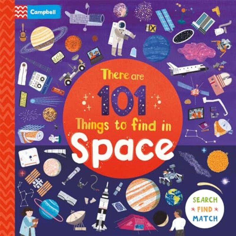 

There Are 101 Things To Find In Space By Campbell Books -Paperback