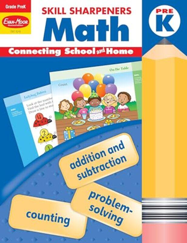 

Skill Sharpeners Math By Prek - Paperback