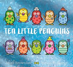 Ten Little Penguins Paperback by Brownlow, Mike - Rickerty, Simon