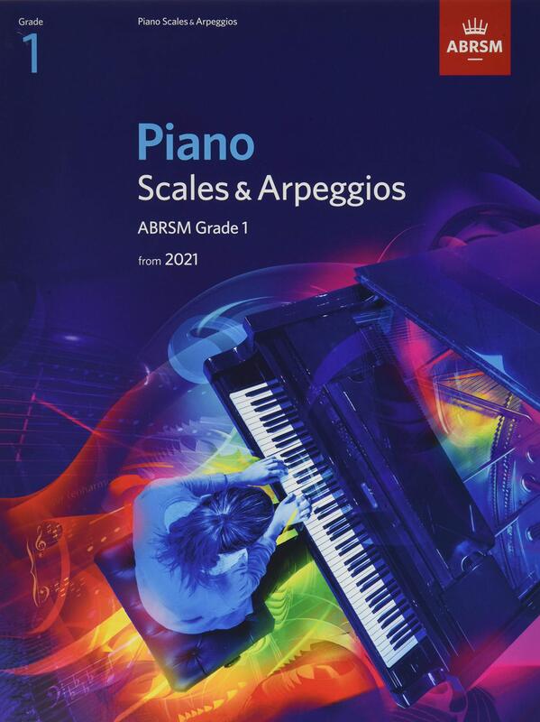 Piano Scales & Arpeggios, Abrsm Grade 1: From 2021, Paperback Book, By: ABRSM
