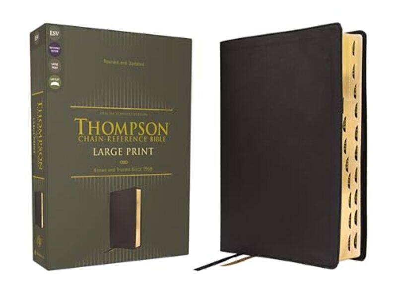 

Lp-Esv Thompson Chain Ref Bible Black Le By Thompson Frank Charles - Hardcover