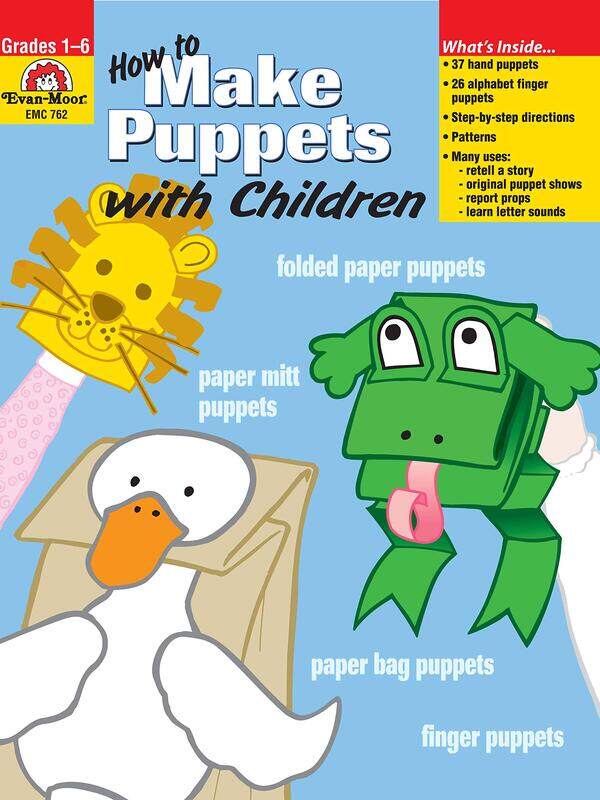 

How to Make Puppets with Children, Paperback Book, By: Evan-Moor Educational Publishers