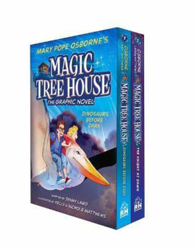 Magic Tree House Graphic Novels 1-2 Boxed Set, Hardcover Book, By: Mary Pope Osborne