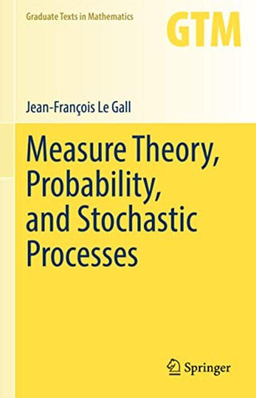 

Measure Theory Probability and Stochastic Processes by Oscar Riera Ojeda-Hardcover