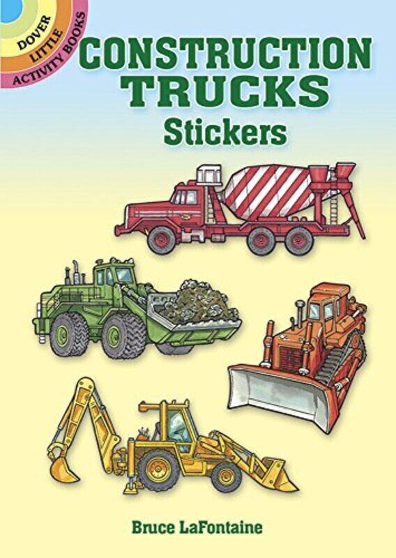 

Construction Trucks Stickers by Lafontaine - Paperback