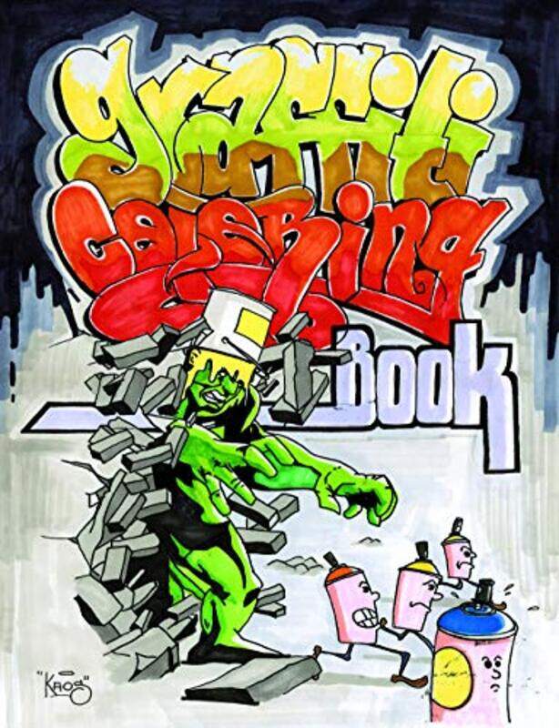 

Graffiti Coloring Book by Uzi-Paperback