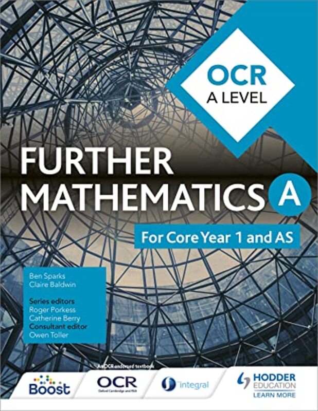 OCR A Level Further Mathematics Core Year 1 AS by Ben SparksClaire Baldwin-Paperback