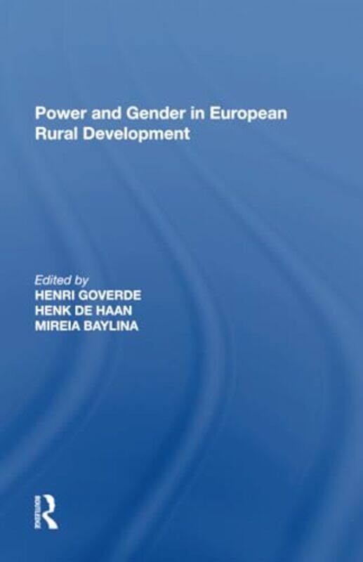 

Power and Gender in European Rural Development by Suzanne Iasenza-Paperback