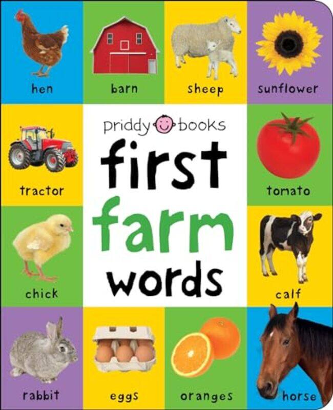 

First Farm Words By Roger -Paperback