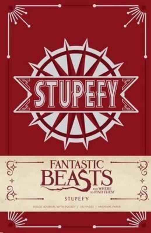 Fantastic Beasts And Where To Find Them: Stupefy Hardcover Ruled Journal,Hardcover,By :Insight Editions