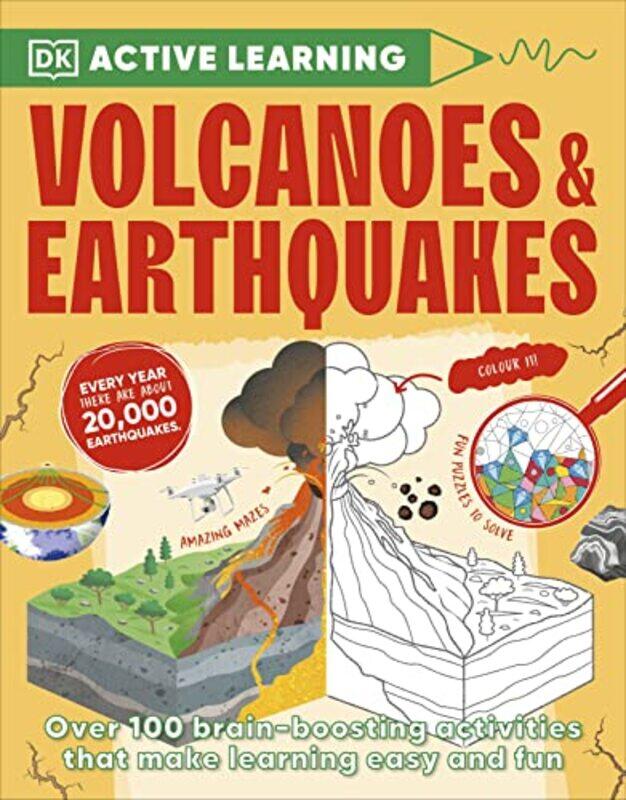 

Active Learning Volcanoes and Earthquakes by DK-Paperback