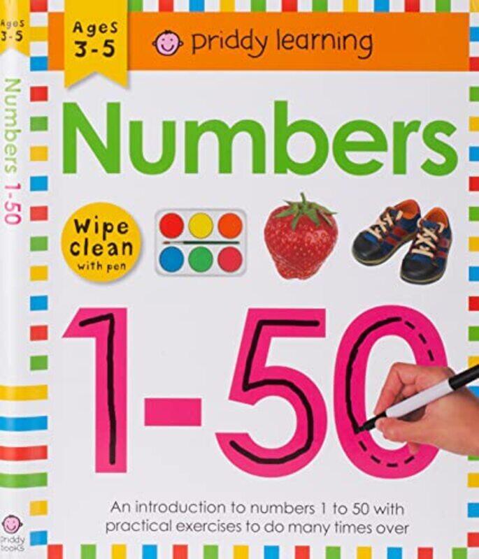 

Wipe Clean Workbook: Numbers 150: Ages 35; WipeClean with Pen Paperback by Priddy, Roger