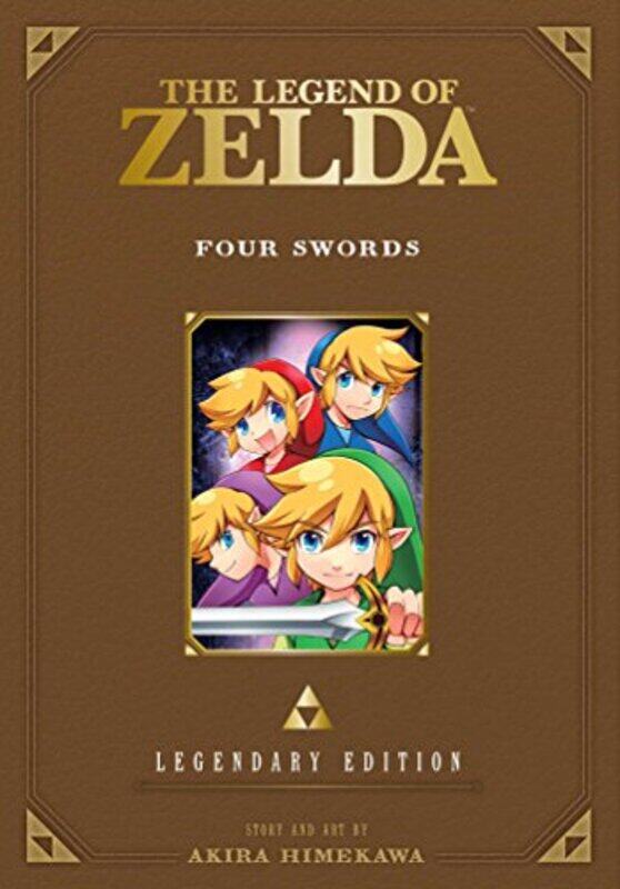 

The Legend of Zelda Four Swords Legendary Edition by Akira Himekawa-Paperback