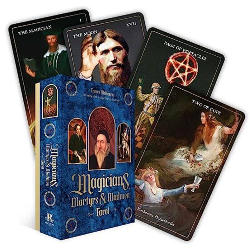 

Magicians Martyrs And Madmen Tarot By Mchenry Travis - Hardcover