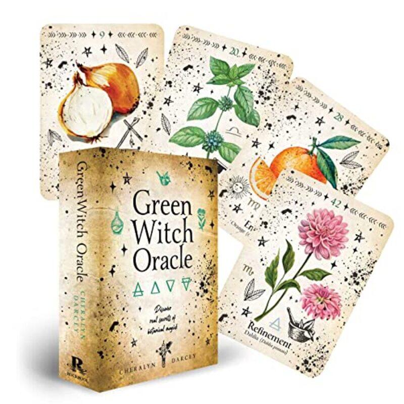 

Green Witch Oracle Cards By Darcey Cheralyn - Paperback