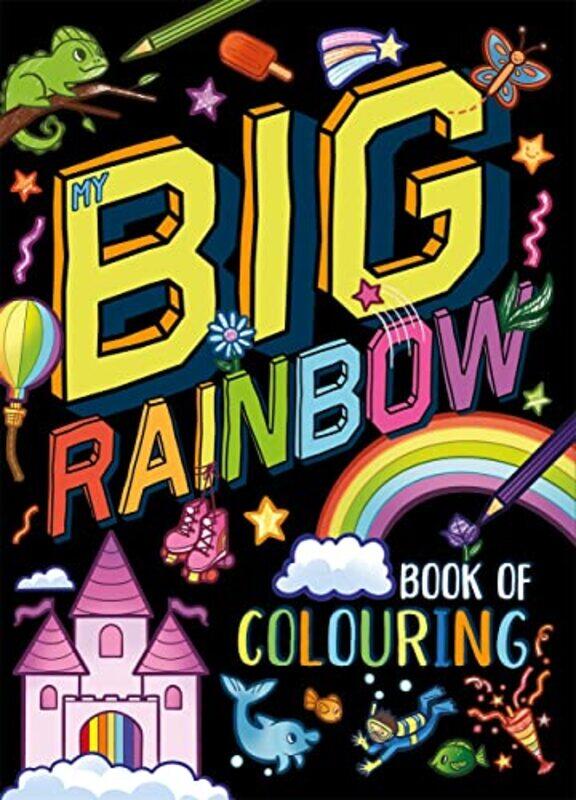 

My Big Rainbow Book of Colouring by Igloo Books-Paperback