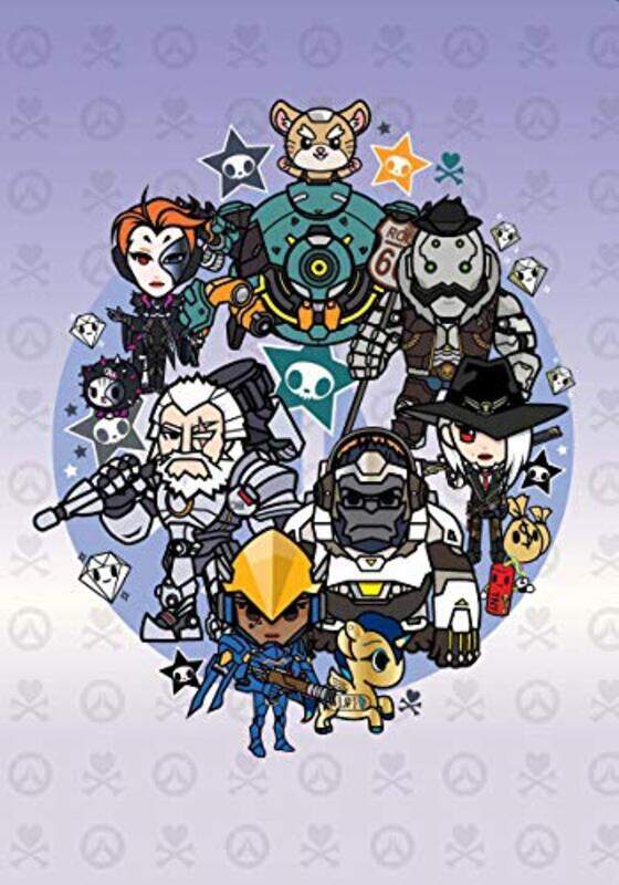 

Overwatch Tokidoki X Series 3 Notebook: Heroes Theme, Hardcover Book, By: Tokidoki