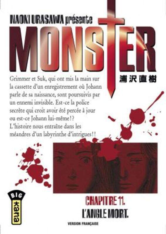 

Monster, tome 11 : L'Angle mort,Paperback,By :Naoki Urasawa