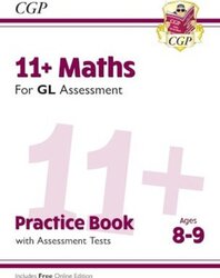 11+ GL Maths Practice Book & Assessment Tests - Ages 8-9 (with Online Edition).paperback,By :Coordination Group Publications Ltd (CGP)