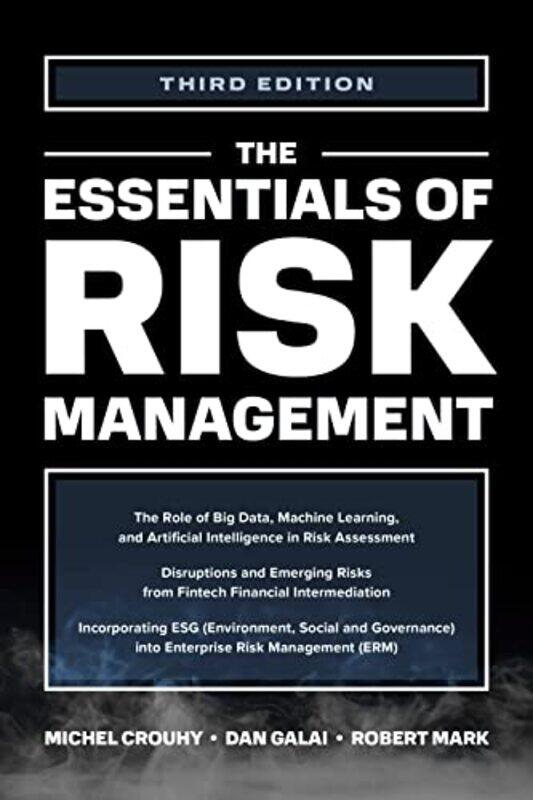 

The Essentials of Risk Management Third Edition by Jyoti Pathak-Hardcover