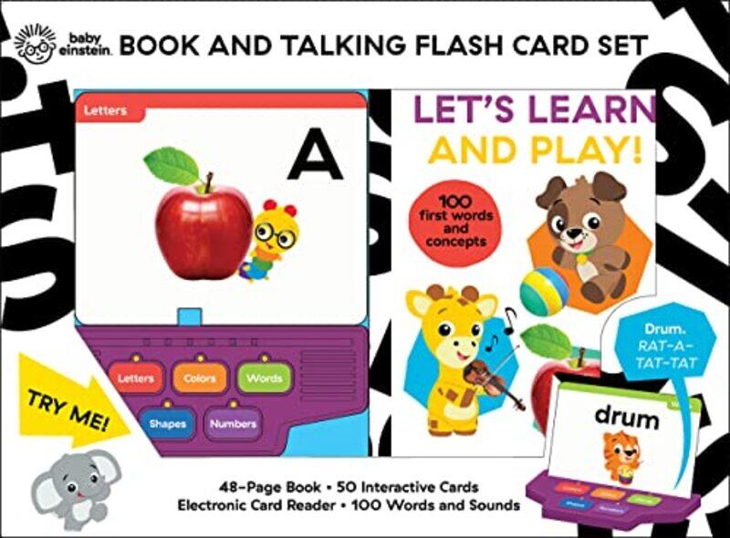 

Baby Einstein Lets Learn And Play! Book And Talking Flash Card Sound Book Set by Pi Kids - Ladji, Emma Paperback