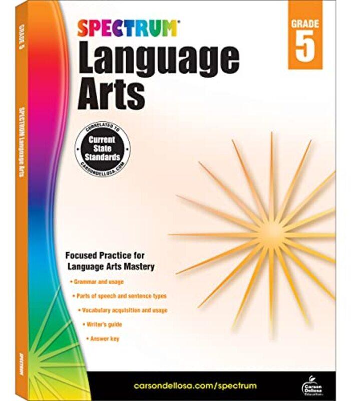 

Spectrum Language Arts, Grade 5 , Paperback by Spectrum