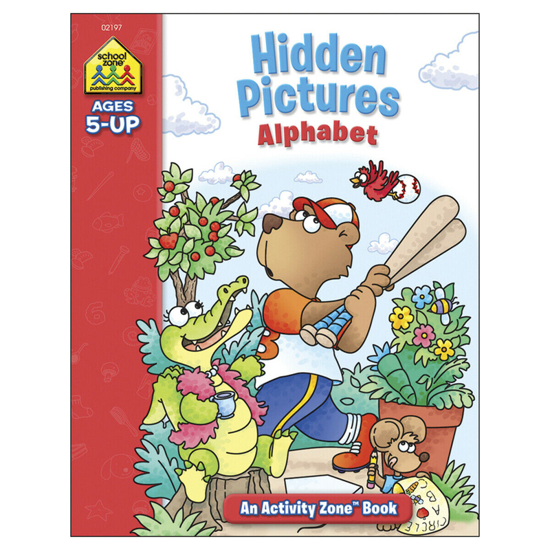 AZ Hidden Pictures/Alphabet, Paperback Book, By: School Zone Publishing