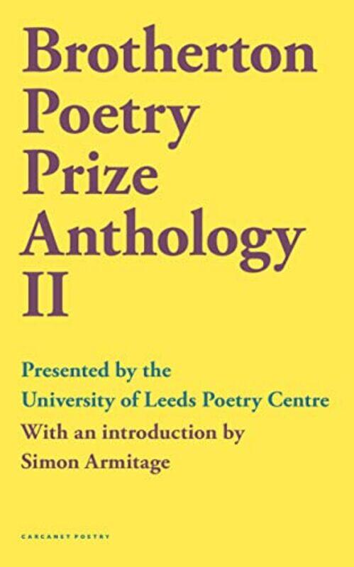 

Brotherton Poetry Prize Anthology II -Paperback