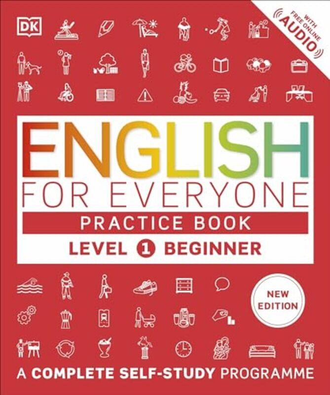 

English for Everyone Practice Book Level 1 Beginner by DK -Paperback