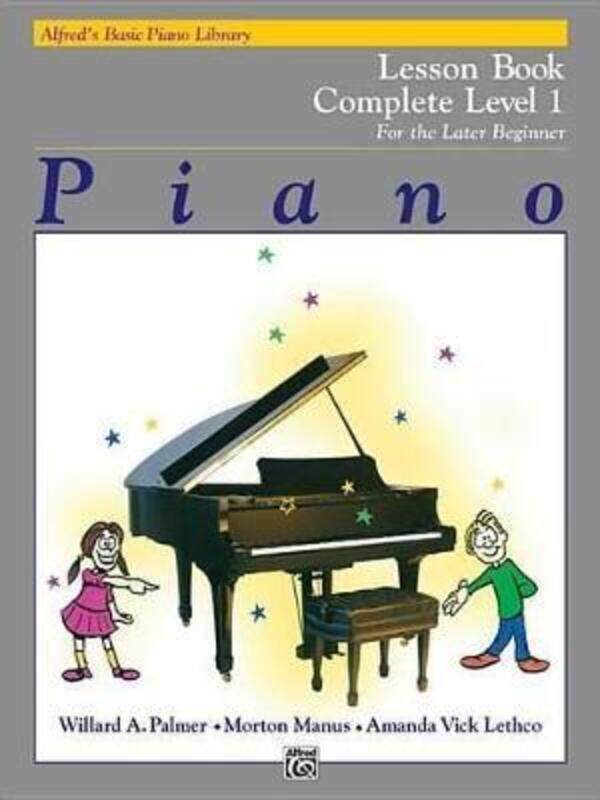 

Alfred'S Basic Piano Library Lesson 1 Complete: For the Late Beginner.paperback,By :Palmer, Willard A - Manus, Morton - Lethco, Amanda Vick