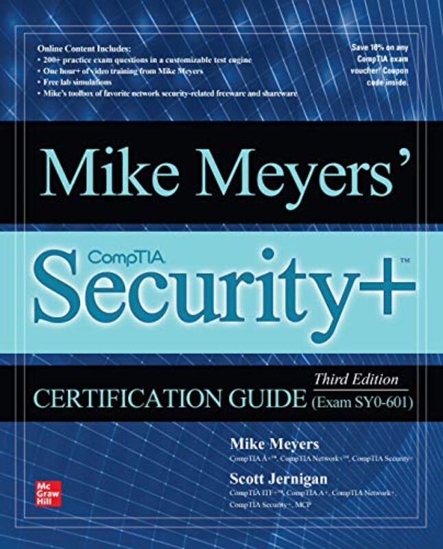 Mike Meyers CompTIA Security Certification Guide Third Edition Exam SY0601 by Matthew Jenkinson-Paperback