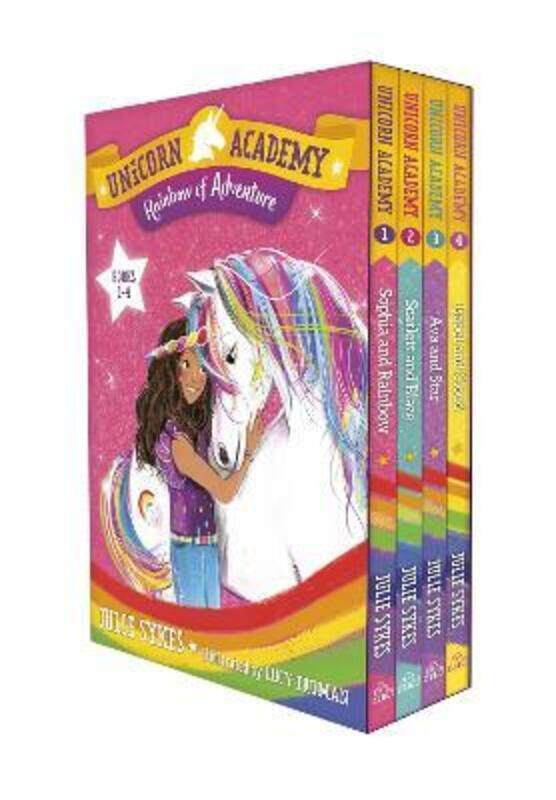 

Unicorn Academy: Rainbow of Adventure Boxed Set (Books 1-4).paperback,By :Sykes, Julie - Truman, Lucy