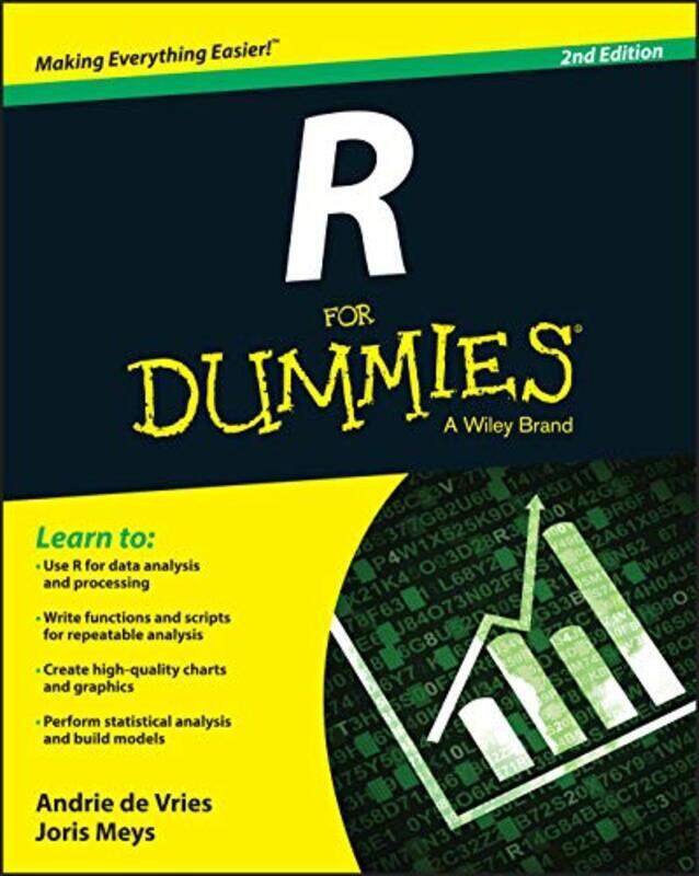 

R For Dummies, 2e , Paperback by de Vries, A