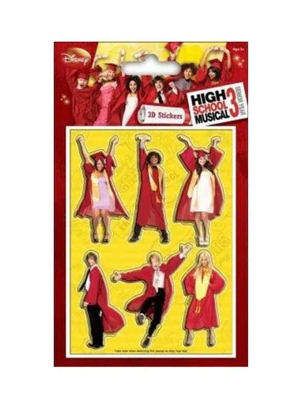 High School Musical 3 - 3D Reusable Stickers Book, Paperback Book, By: Alligator Books